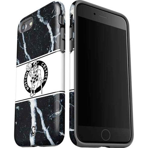 NBA Boston Celtics Marble iPhone SE (2nd & 3rd Gen) Pro Case