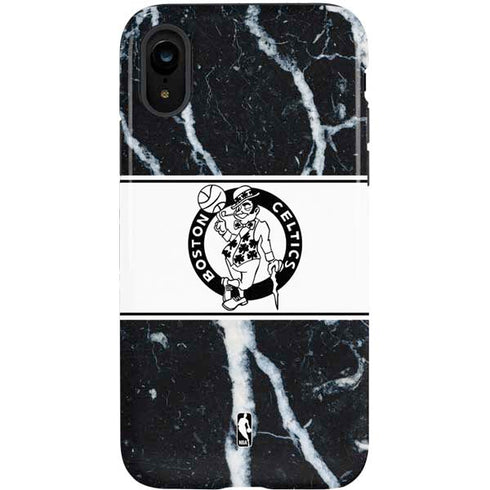 NBA Boston Celtics Marble iPhone XR Pro Case