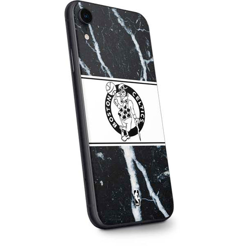 NBA Boston Celtics Marble iPhone XR Skin