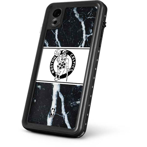 NBA Boston Celtics Marble iPhone XR Waterproof Case