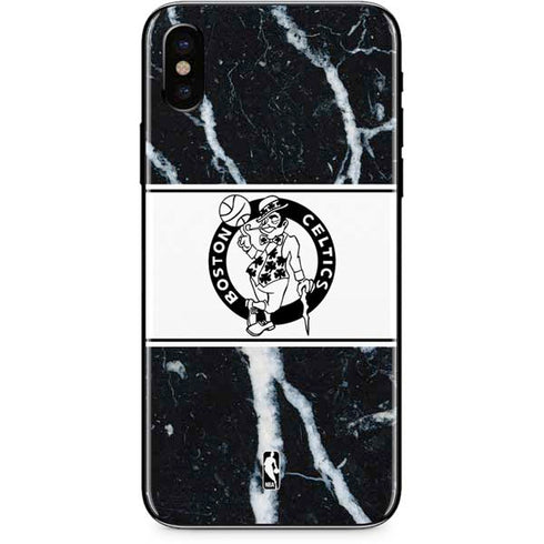 NBA Boston Celtics Marble iPhone XS Max Skin