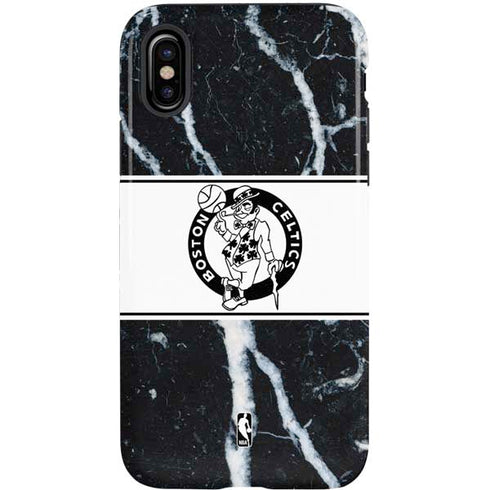 NBA Boston Celtics Marble iPhone XS Pro Case