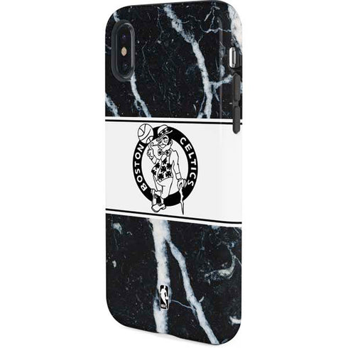 NBA Boston Celtics Marble iPhone XS Pro Case