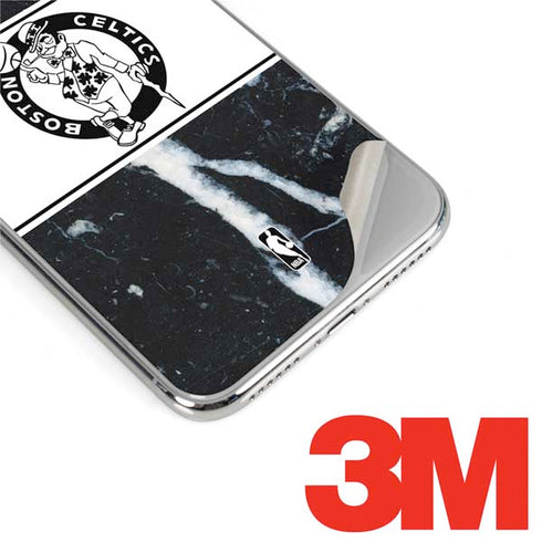 NBA Boston Celtics Marble iPhone XS Skin