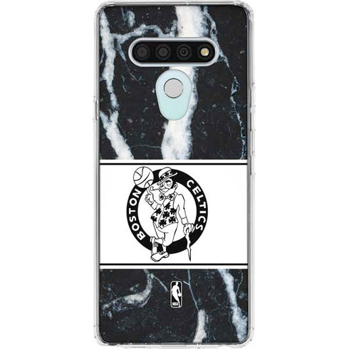NBA Boston Celtics Marble LG Stylo 6 Clear Case