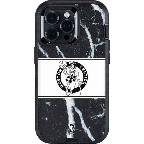 NBA Boston Celtics Marble Otterbox Defender iPhone Skin