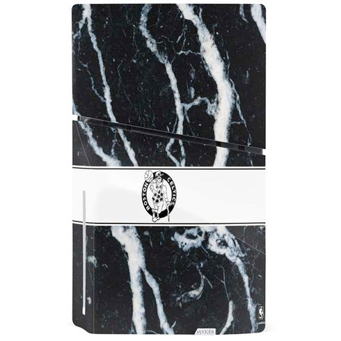 NBA Boston Celtics Marble PS5 Slim Disk Bundle Skin