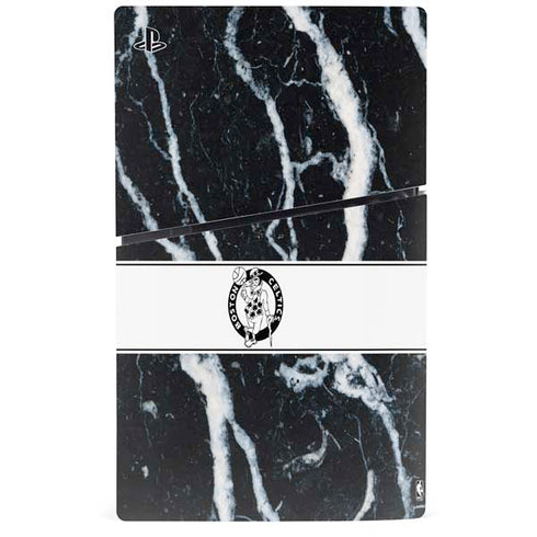 NBA Boston Celtics Marble PS5 Slim Digital Edition Bundle Skin