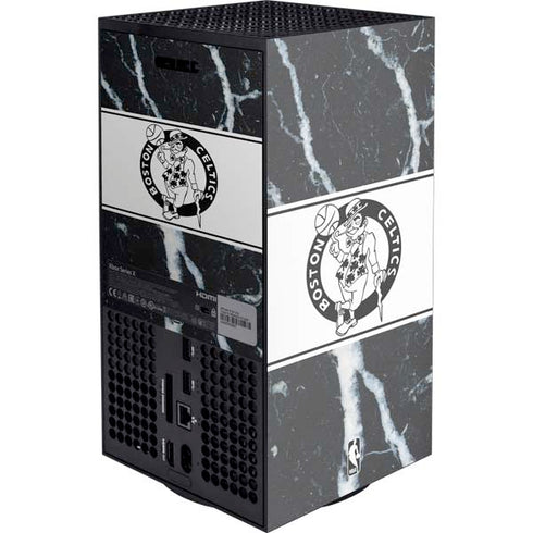 NBA Boston Celtics Marble Xbox Series X Console Skin