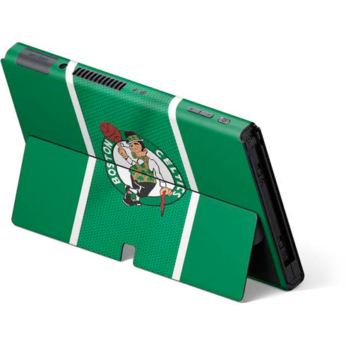 NBA Boston Celtics Nintendo Switch OLED (2021) Skin