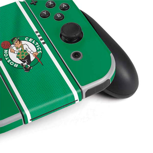 NBA Boston Celtics Nintendo Switch OLED (2021) Skin