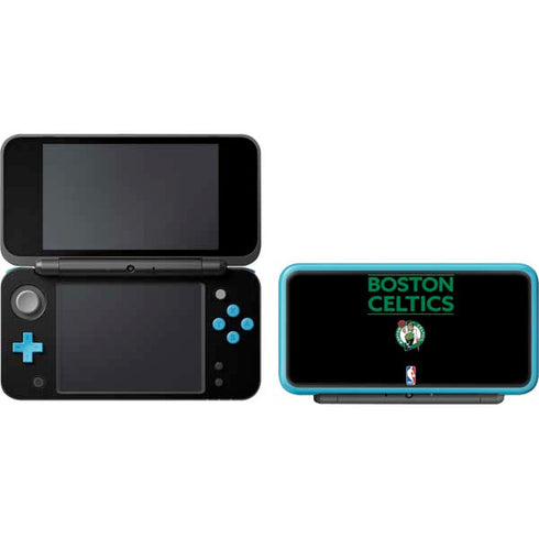 NBA Boston Celtics Standard - Black Nintendo 2DS XL (2017) Skin