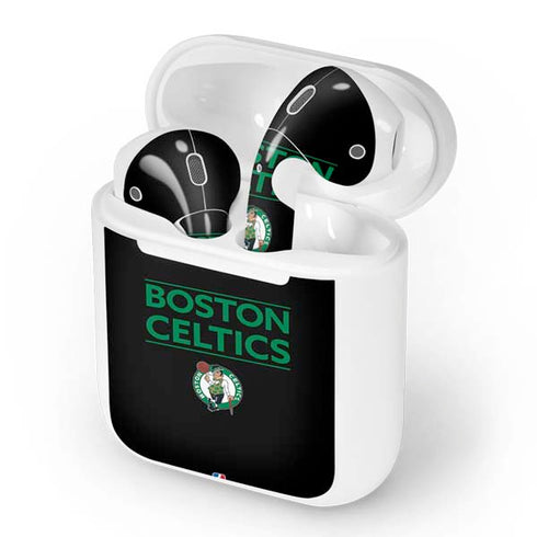 NBA Boston Celtics Standard - Black Apple AirPods Skin