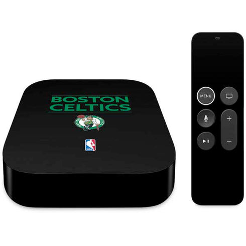 NBA Boston Celtics Standard - Black Apple TV Skin