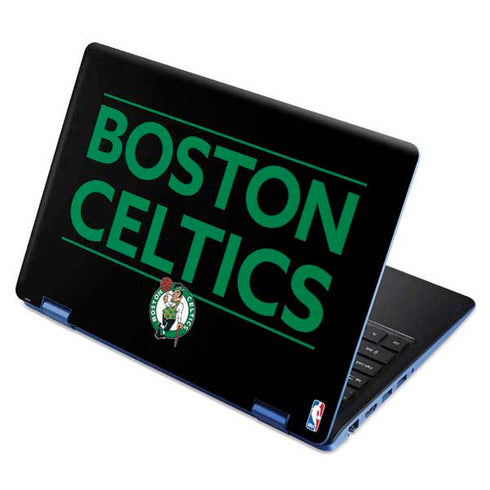 NBA Boston Celtics Standard - Black Aspire R11 11.6in Skin