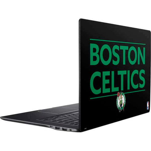 NBA Boston Celtics Standard - Black Ativ Book 9 (15.6in 2014) Skin