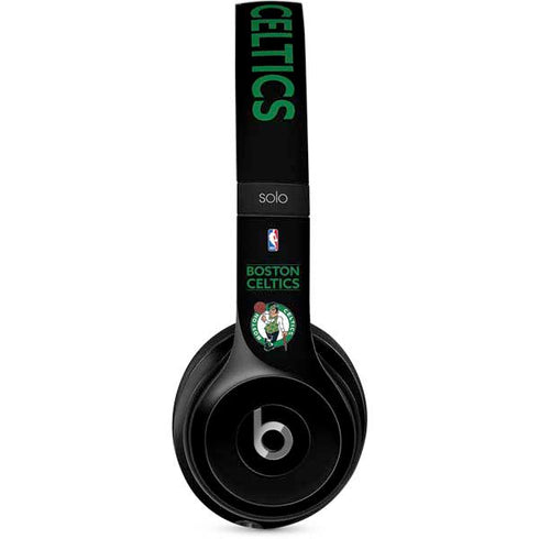 NBA Boston Celtics Standard - Black Beats Solo 2 Wired Skin