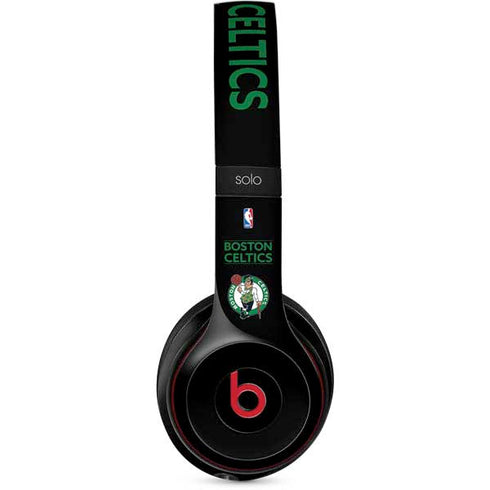 NBA Boston Celtics Standard - Black Beats Solo 2 Wireless Skin