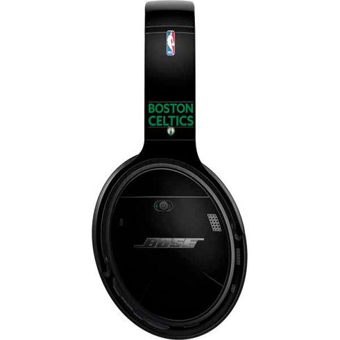 NBA Boston Celtics Standard - Black Bose QuietComfort 35 II Headphones Skin