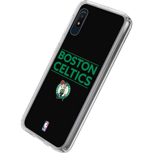 NBA Boston Celtics Standard - Black Galaxy A10e Clear Case