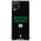 NBA Boston Celtics Standard - Black Galaxy A12 Clear Case