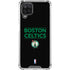 NBA Boston Celtics Standard - Black Galaxy A12 Clear Case
