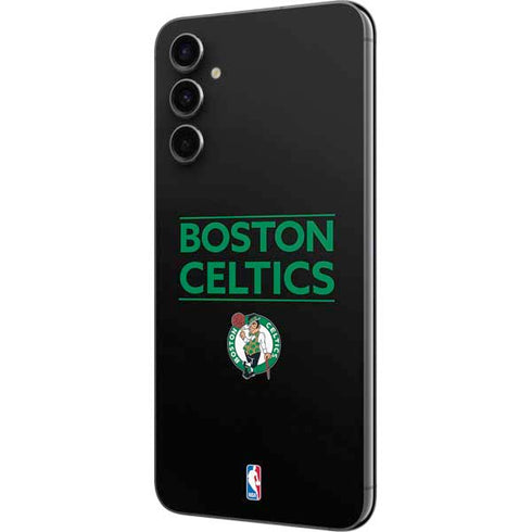 NBA Boston Celtics Standard - Black Galaxy A14 5G Skin