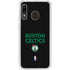 NBA Boston Celtics Standard - Black Galaxy A20 Clear Case