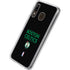 NBA Boston Celtics Standard - Black Galaxy A20 Clear Case