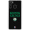 NBA Boston Celtics Standard - Black Galaxy A21 Clear Case