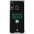 NBA Boston Celtics Standard - Black Galaxy A30 Clear Case