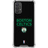 NBA Boston Celtics Standard - Black Galaxy A32 5G Clear Case