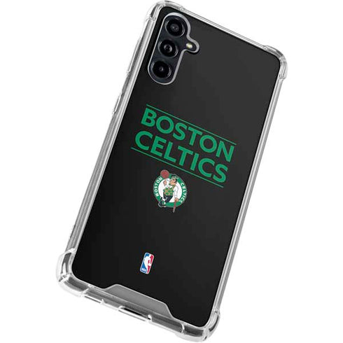 NBA Boston Celtics Standard - Black Galaxy A54 5G Clear Case