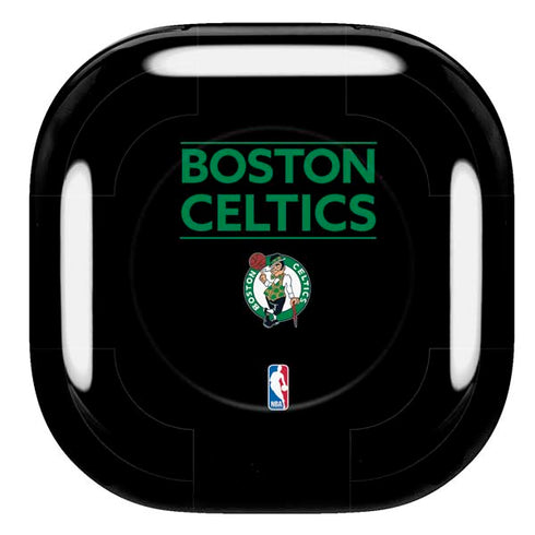 NBA Boston Celtics Standard - Black Galaxy Buds Pro Skin