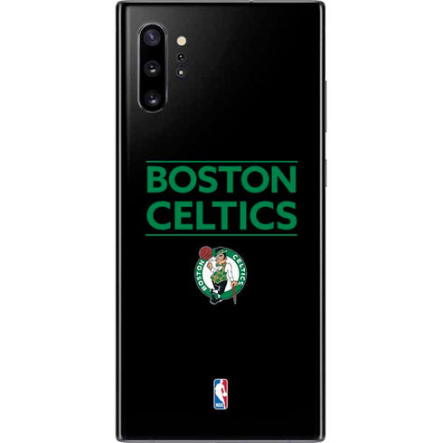 NBA Boston Celtics Standard - Black Galaxy Note 10 Plus Skin