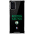 NBA Boston Celtics Standard - Black Galaxy Note20 5G Clear Case