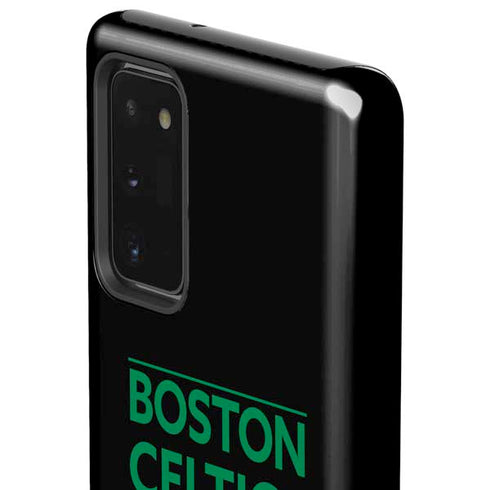 NBA Boston Celtics Standard - Black Galaxy Note20 5G Pro Case