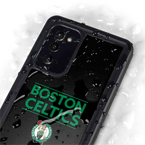NBA Boston Celtics Standard - Black Galaxy Note20 5G Waterproof Case