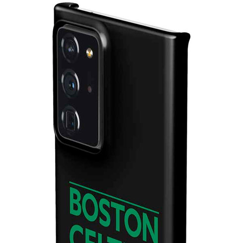 NBA Boston Celtics Standard - Black Galaxy Note20 Ultra 5G Lite Case