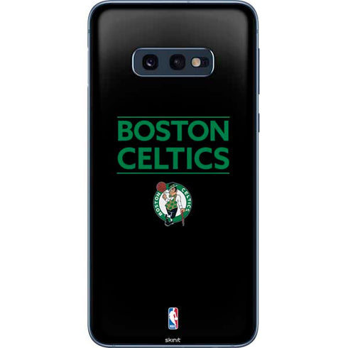 NBA Boston Celtics Standard - Black Galaxy S10e Skin