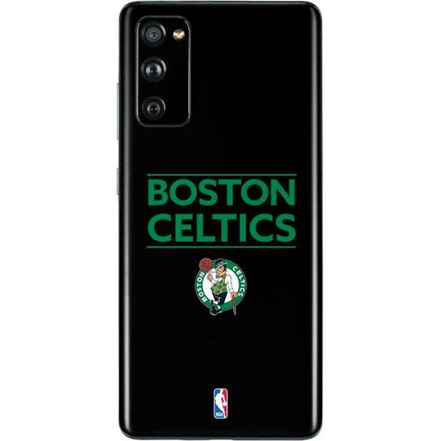 NBA Boston Celtics Standard - Black Galaxy S20 Fan Edition Skin