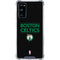 NBA Boston Celtics Standard - Black Galaxy S20 FE Clear Case