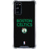NBA Boston Celtics Standard - Black Galaxy S20 FE Clear Case