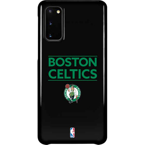 NBA Boston Celtics Standard - Black Galaxy S20 Lite Case