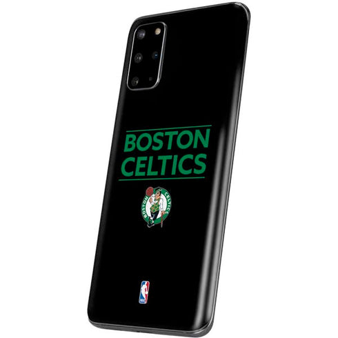 NBA Boston Celtics Standard - Black Galaxy S20 Plus Skin