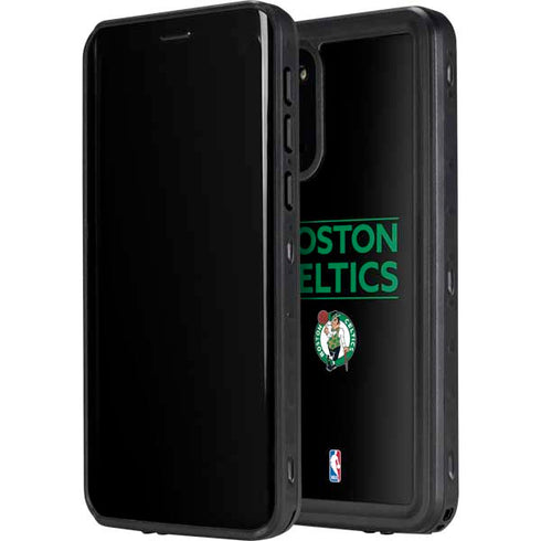 NBA Boston Celtics Standard - Black Galaxy S20 Plus Waterproof Case