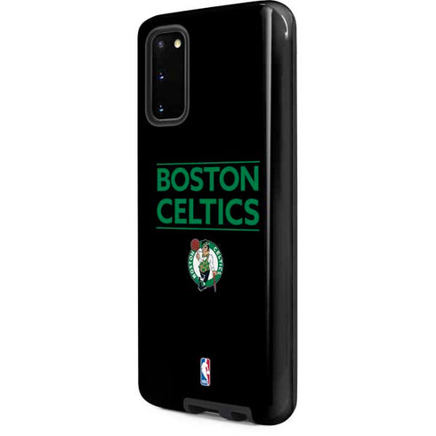NBA Boston Celtics Standard - Black Galaxy S20 Pro Case