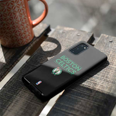 NBA Boston Celtics Standard - Black Galaxy S20 Pro Case