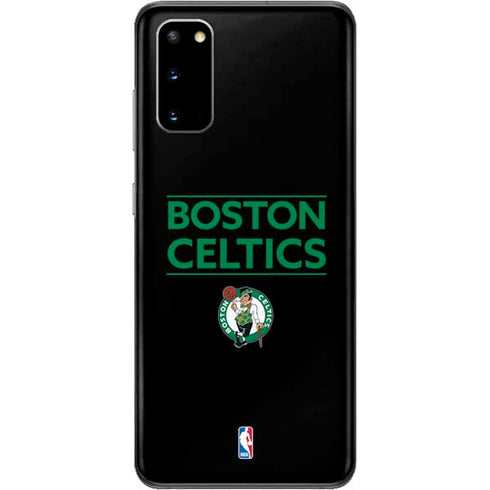 NBA Boston Celtics Standard - Black Galaxy S20 Skin