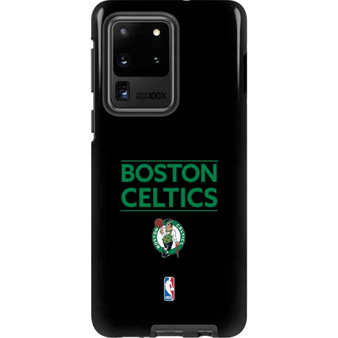 NBA Boston Celtics Standard - Black Galaxy S20 Ultra 5G Pro Case